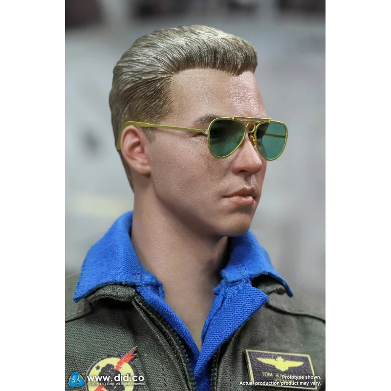 US Navy Fighter F-14 Pilot Tom &amp; Nick Collectible Action Figurine 1/6 DID MA80182