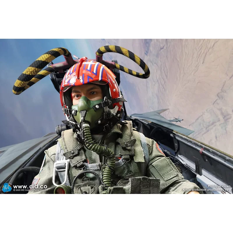 US Navy Fighter F-14 Pilot Tom &amp; Nick Collectible Action Figurine 1/6 DID MA80182