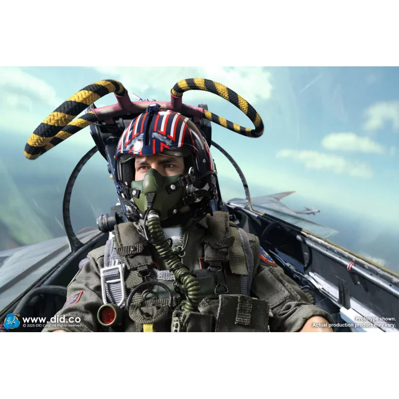 US Navy Fighter F-14 Pilot Tom &amp; Nick Collectible Action Figurine 1/6 DID MA80182