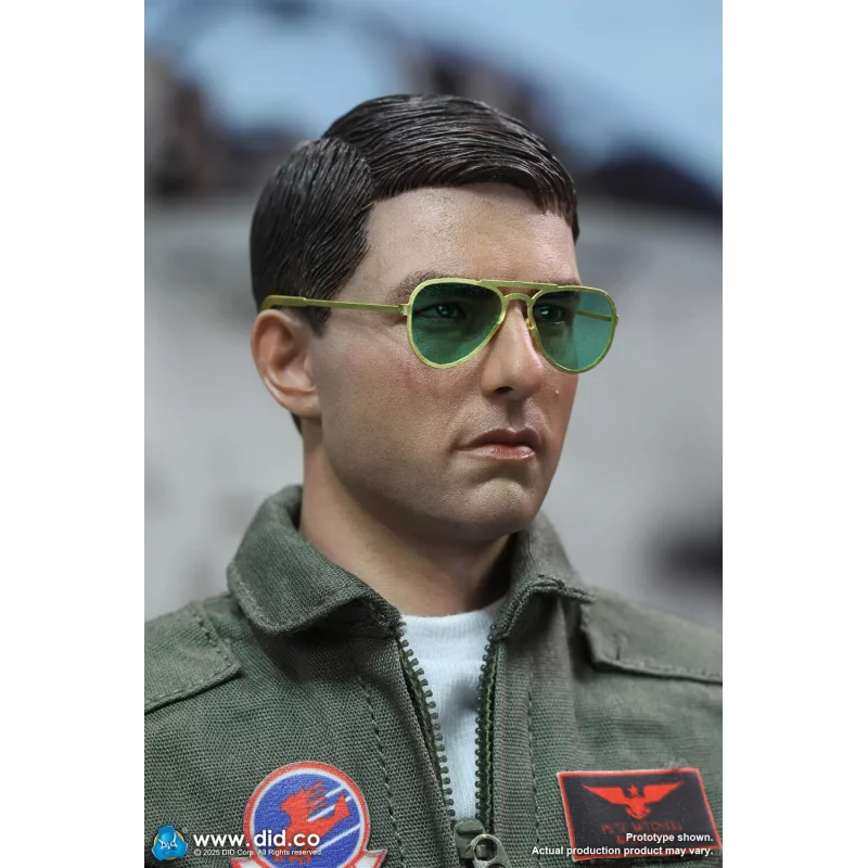 US Navy Fighter F-14 Pilot Tom &amp; Nick Collectible Action Figurine 1/6 DID MA80182