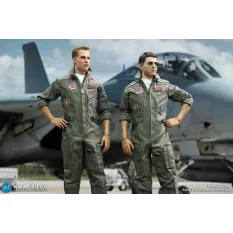 US Navy Fighter F-14 Pilot Tom & Nick Collectible Action Figurine 1/6 DID MA80182