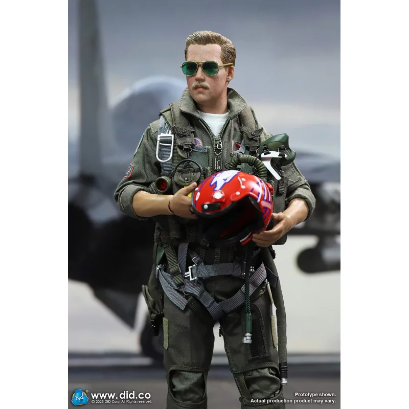 US Navy Fighter F-14 Pilot Tom &amp; Nick Collectible Action Figurine 1/6 DID MA80182