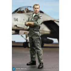 US Navy Fighter F-14 Pilot Tom & Nick Collectible Action Figurine 1/6 DID MA80182
