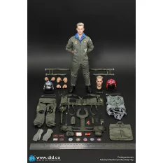 US Navy Fighter F-14 Pilot Tom & Nick Collectible Action Figurine 1/6 DID MA80182