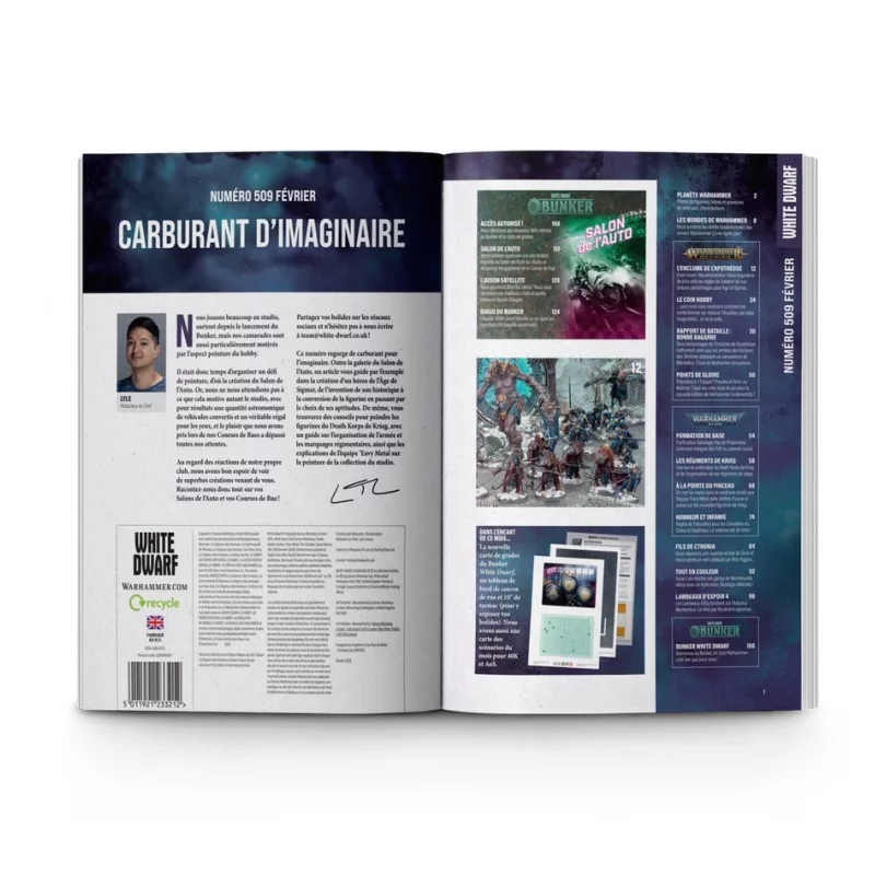 Warhammer Magasine White Dwarf n°509 (Fev-25) *Français*