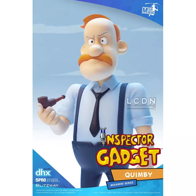Inspector Gadget MEGAHERO Chief Quimby 1/12 Figure 15cm