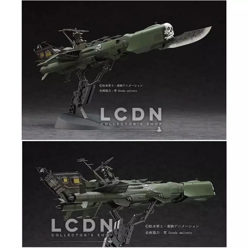 Captain Harlock Space Pirate Battleship Model Kit 1/1500 CW05