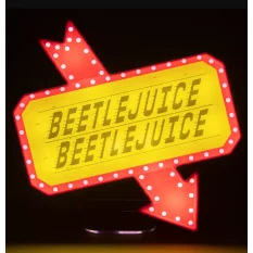 Beetlejuice Lamp Light 25cm