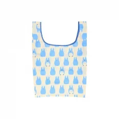 Mon Voisin Totoro Ghibli Sac Pliable Silhouette Totoro Bleu 40x20cm