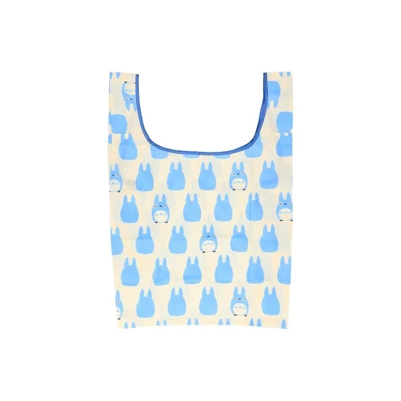 Mon Voisin Totoro Ghibli Sac Pliable Silhouette Totoro Bleu 40x20cm