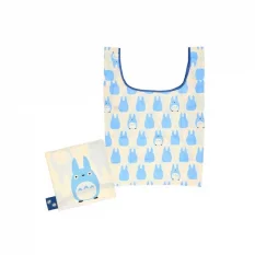 Mon Voisin Totoro Ghibli Sac Pliable Silhouette Totoro Bleu 40x20cm