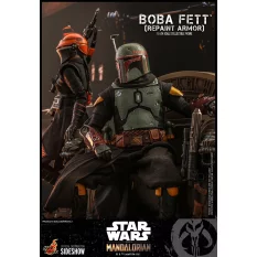 Hot Toys TMS055 Star Wars The Mandalorian Collectible Action Figure 1/6 Boba Fett (Repaint Armor) (Special Edition) 30cm