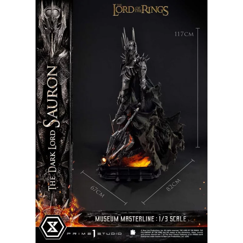 Le Seigneur des Anneaux Statue 1/3 The Dark Lord Sauron 117cm