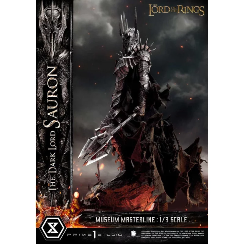 Le Seigneur des Anneaux Statue 1/3 The Dark Lord Sauron 117cm