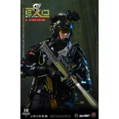 EXO-Skeleton Armor Suit Test-03 Panda Division Deluxe ver. Collectible Action Figure 1/6 Soldier Story SS142