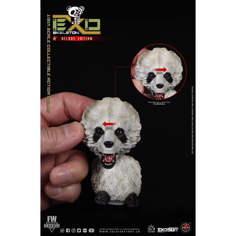 EXO-Skeleton Armor Suit Test-03 Panda Division Deluxe ver. Collectible Action Figure 1/6 Soldier Story SS142