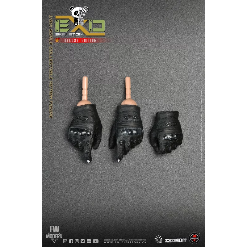 EXO-Skeleton Armor Suit Test-03 Panda Division Deluxe ver. Collectible Action Figure 1/6 Soldier Story SS142
