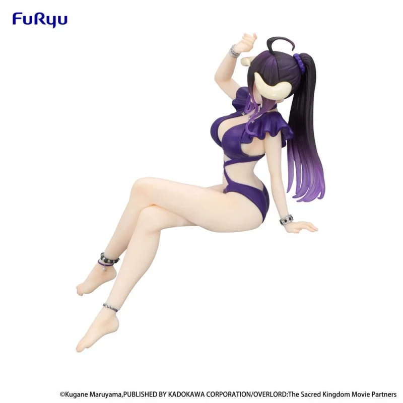 Overlord Figure Noodle Stopper Albedo Swimsuit Dark Purple Color Ver. 16cm