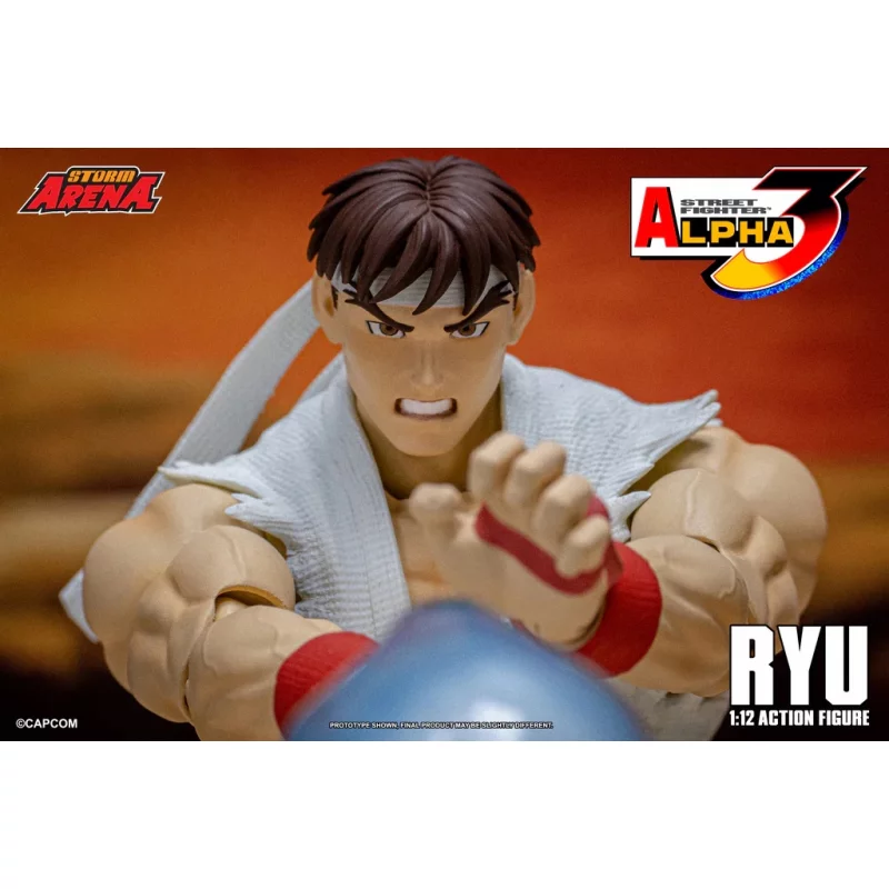 Street Fighter Alpha 3 RYU Storm Toys Arena Action Figurine 1/12