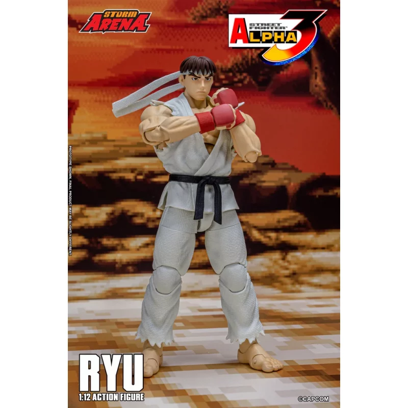 Street Fighter Alpha 3 RYU Storm Toys Arena Action Figurine 1/12