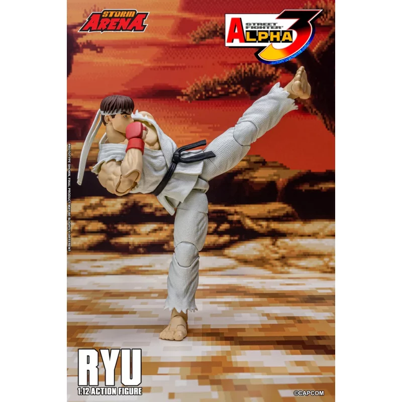 Street Fighter Alpha 3 RYU Storm Toys Arena Action Figurine 1/12