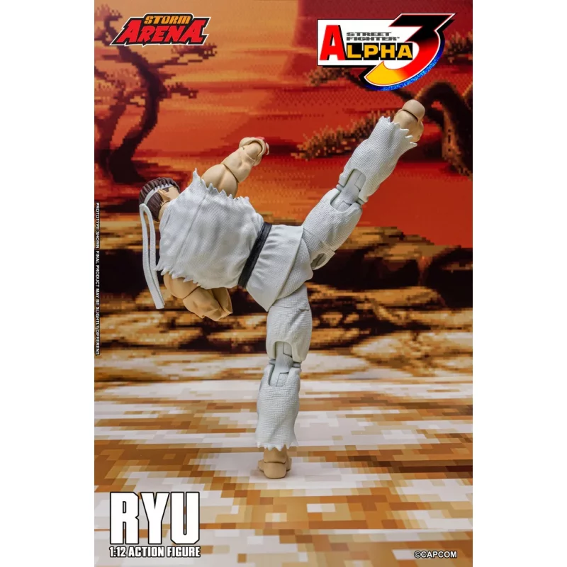 Street Fighter Alpha 3 RYU Storm Toys Arena Action Figurine 1/12