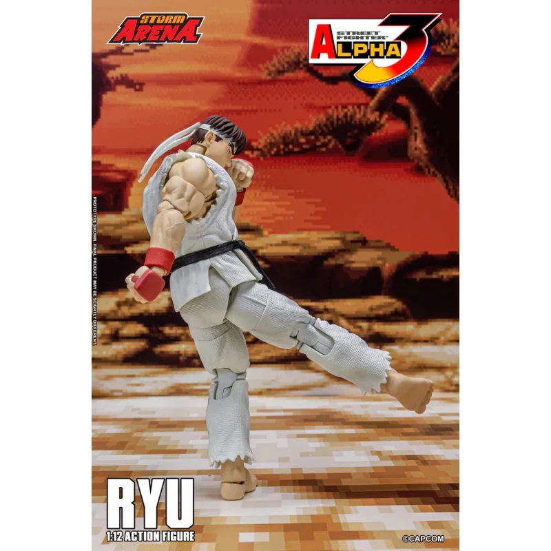 Street Fighter Alpha 3 RYU Storm Toys Arena Action Figurine 1/12