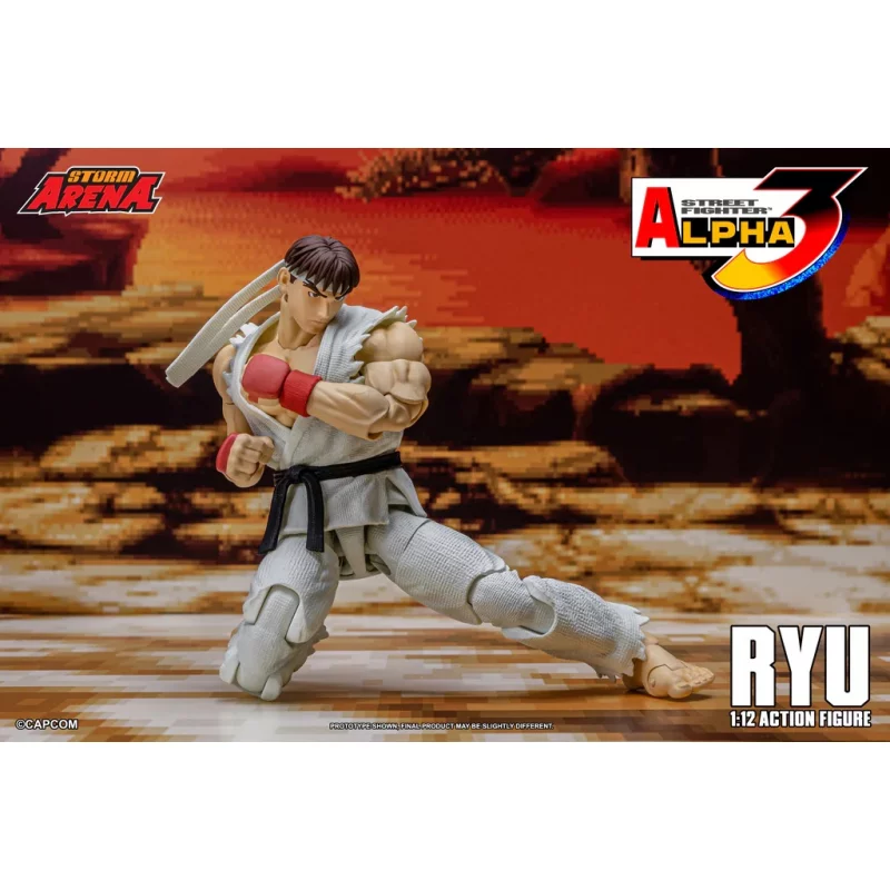 Street Fighter Alpha 3 RYU Storm Toys Arena Action Figurine 1/12