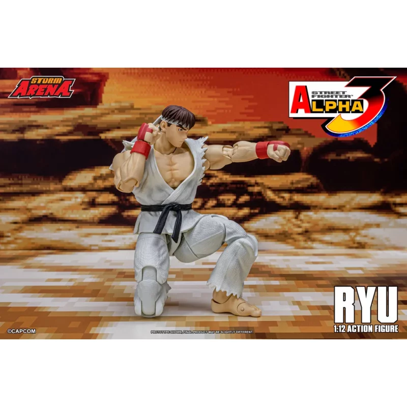 Street Fighter Alpha 3 RYU Storm Toys Arena Action Figurine 1/12
