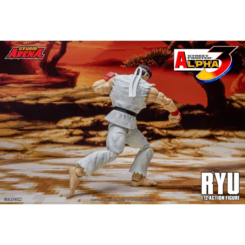 Street Fighter Alpha 3 RYU Storm Toys Arena Action Figurine 1/12