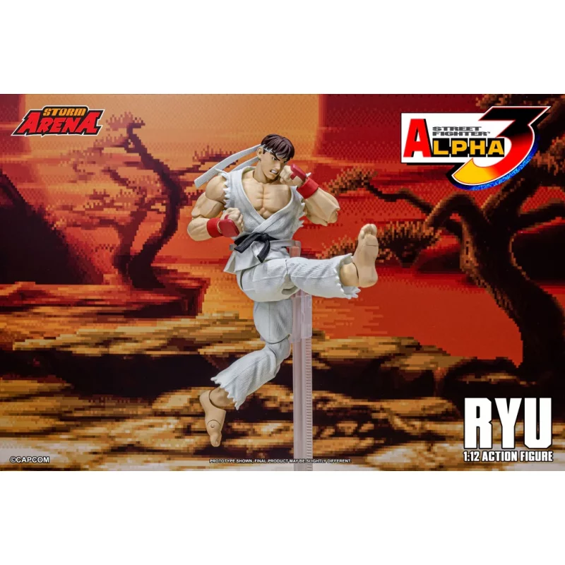 Street Fighter Alpha 3 RYU Storm Toys Arena Action Figurine 1/12