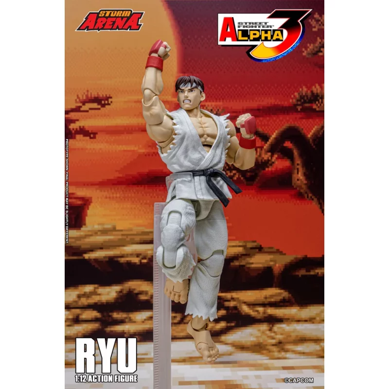 Street Fighter Alpha 3 RYU Storm Toys Arena Action Figurine 1/12