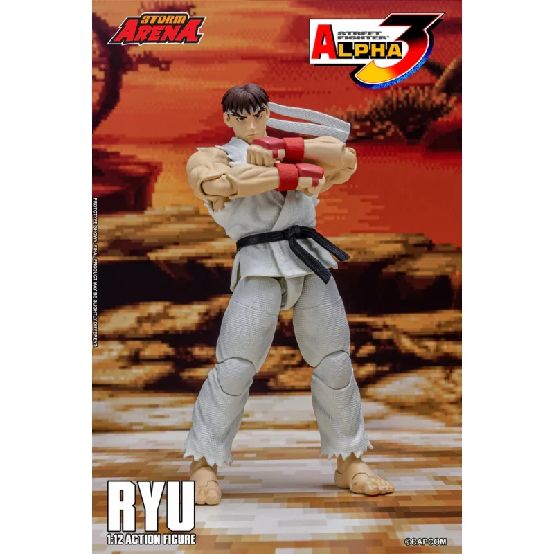 Street Fighter Alpha 3 RYU Storm Toys Arena Action Figurine 1/12