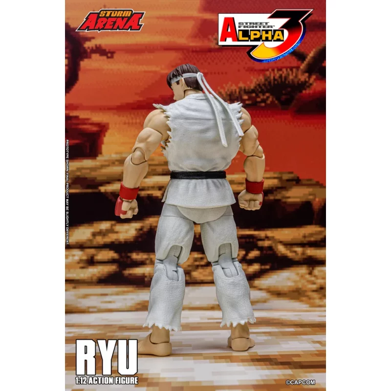 Street Fighter Alpha 3 RYU Storm Toys Arena Action Figurine 1/12