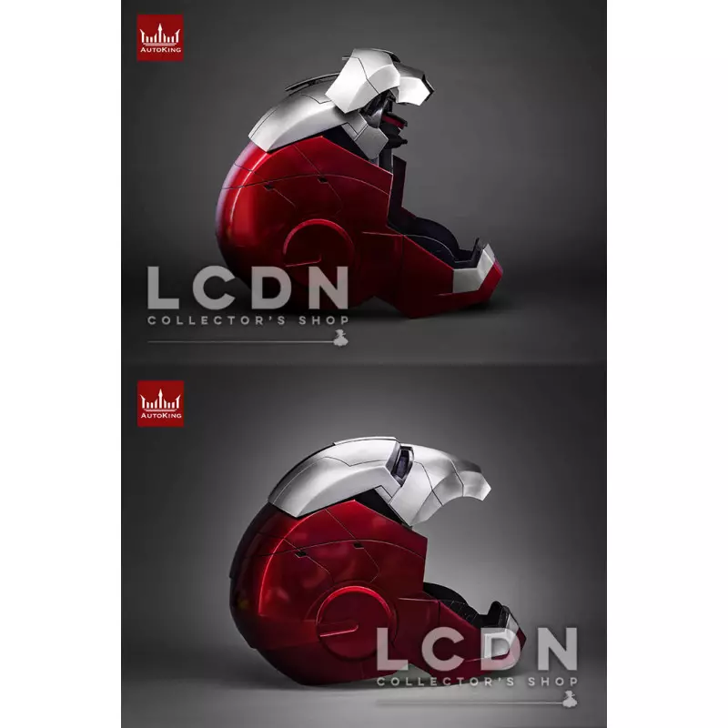 Casque Iron Man 1: 1 MK5 Électrique Multi-pièces Ouverture et