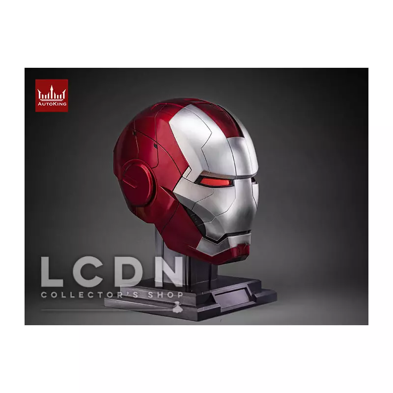 Iron Man Mark V 5 1/1 Scale Life-Size Electronic Wearable Helmet AutoKing (displayed model)