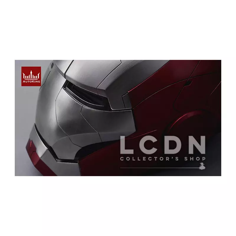 Iron Man Mark V 5 1/1 Scale Life-Size Electronic Wearable Helmet AutoKing (displayed model)