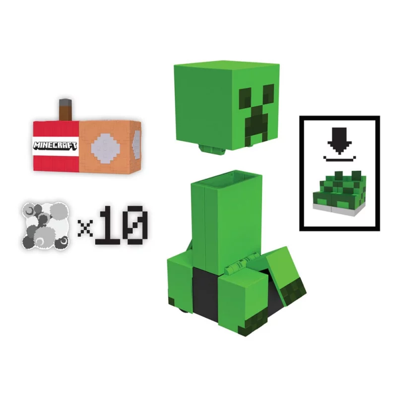 Minecraft Figurine Radiocommandé Exploding Creeper 25cm
