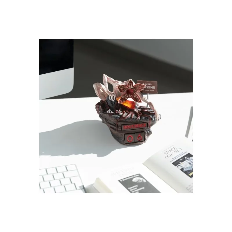 Stranger Things Figurine Demongorgon Calendrier Perpétuel 3D 15cm