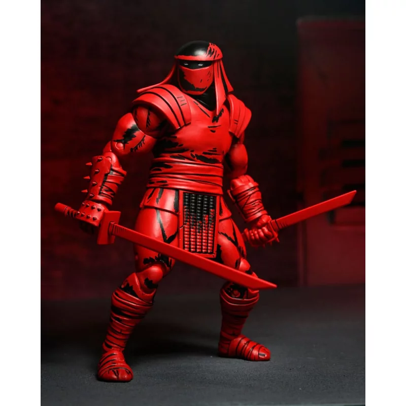 Teenage Mutant Ninja Turtles (Mirage Comics) Action Figure Foot Enforcer Red and Black Version 18cm