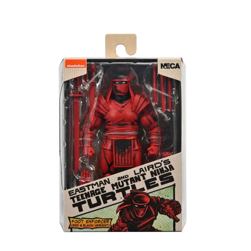 Teenage Mutant Ninja Turtles (Mirage Comics) Action Figure Foot Enforcer Red and Black Version 18cm