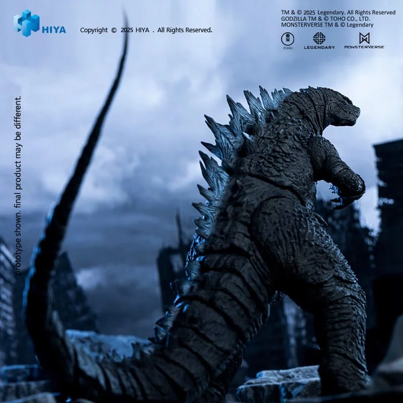 Godzilla 2014 Action Figure Exquisite Basic+ Godzilla Translucent Ver. 18cm