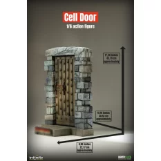 Diorama 1/6 Castle Door 43cm