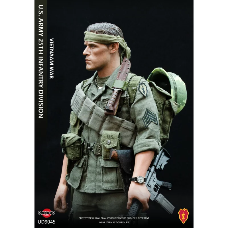 U.S. Army 25th Infantry Division Vietnam War Collectible Action Figure 1/6 UJINDOU UD9045