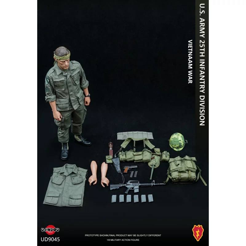 U.S. Army 25th Infantry Division Vietnam War Collectible Action Figure 1/6 UJINDOU UD9045