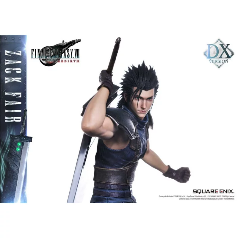 Final Fantasy VII Rebirth Statue 1/4 Zack Fair Deluxe Version 57 cm