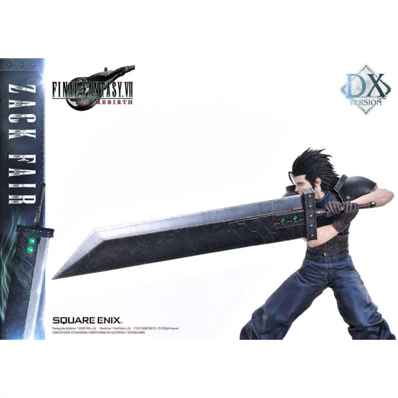 Final Fantasy VII Rebirth Statue 1/4 Zack Fair Deluxe Version 57 cm