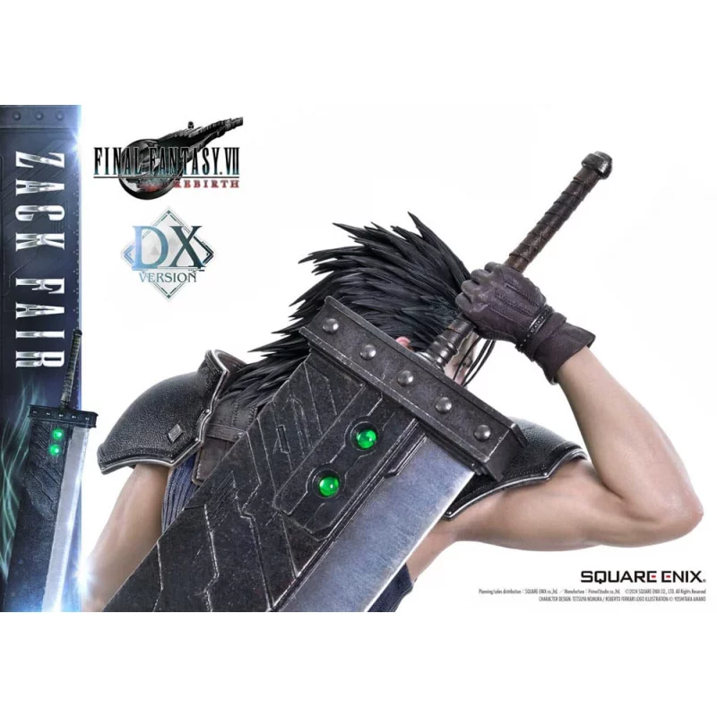 Final Fantasy VII Rebirth Statue 1/4 Zack Fair Deluxe Version 57 cm