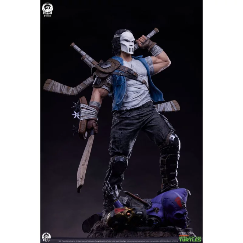 Les Tortues Ninja Legends Statue 1/3 Casey Jones Deluxe Edition 65 cm
