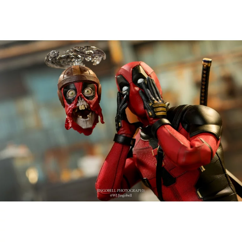 Hot Toys MMS746 Deadpool &amp; Wolverine Collectible Action Figure 1/6 Deadpool Special Edition 31cm
